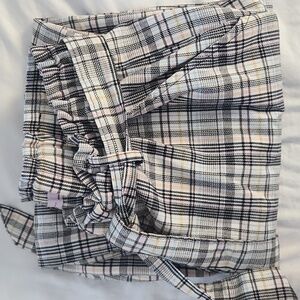 SO junior's size L plaid trousers